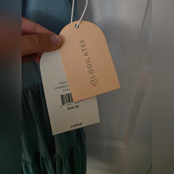 Blogilates/POPFLEX Teal Mini Dress - Picture 2 of 4